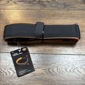 Dickies 3 inch padded belts, brown, and gray new with tags